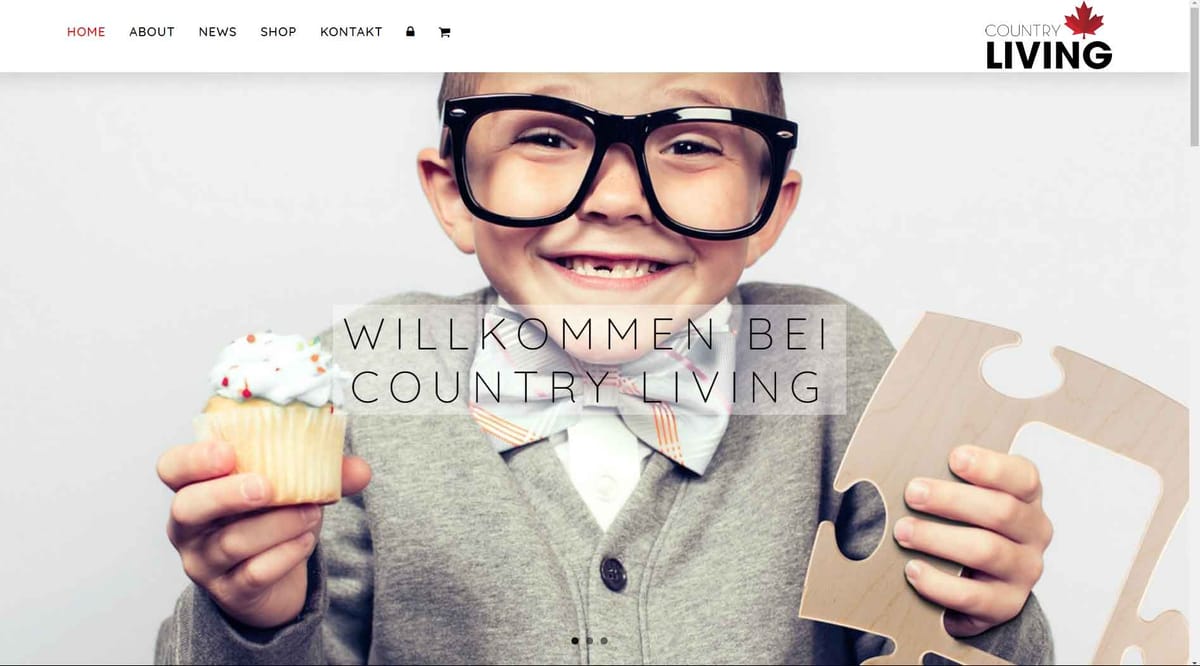 Onlineshop von Country Living