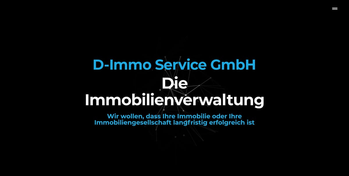 Website von D-Immo Service