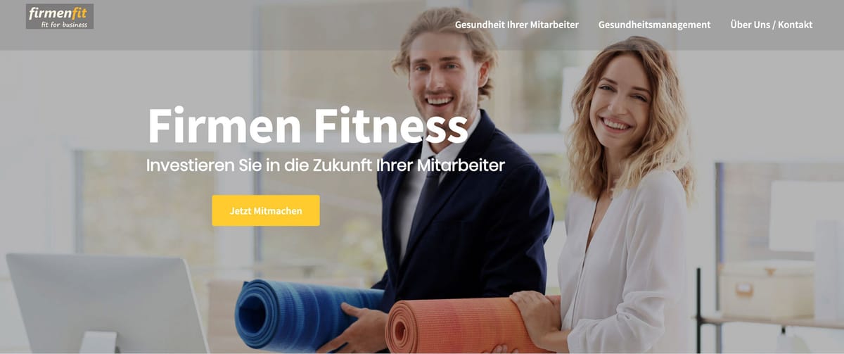 Website von FirmenFit