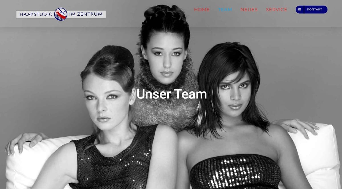 Website von Haarstudio Main Taunus