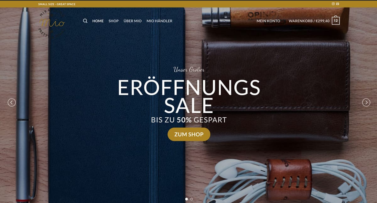 Onlineshop von My-Mio Online Store