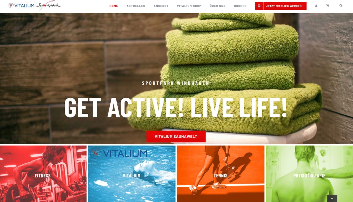 Onlineshop von Vitalium